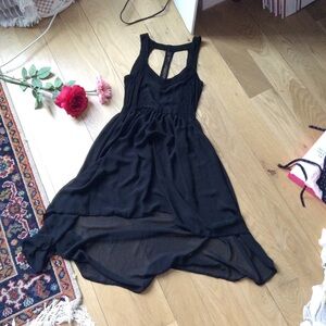 Warmup up sheer dance tunic dress